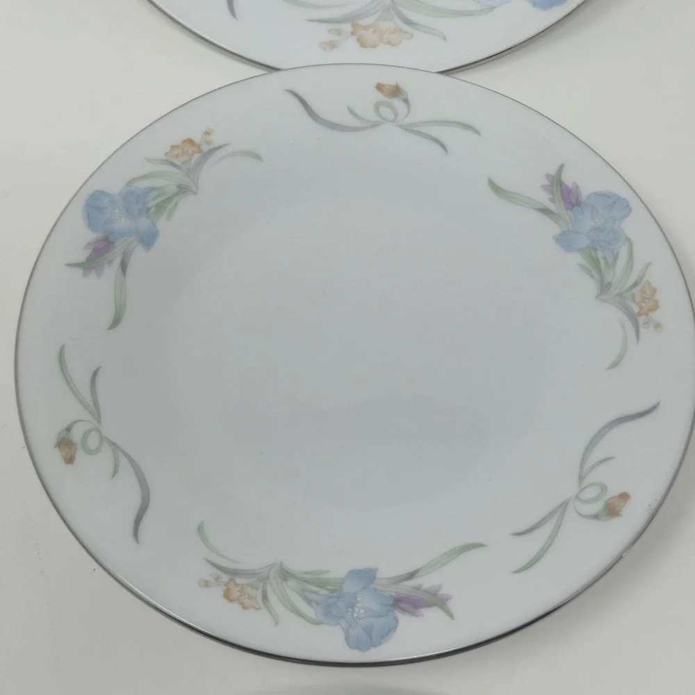 Vintage China Pearl Fine China Floral Saucers Lot – Liling China 2 6 1/4 1 7.5